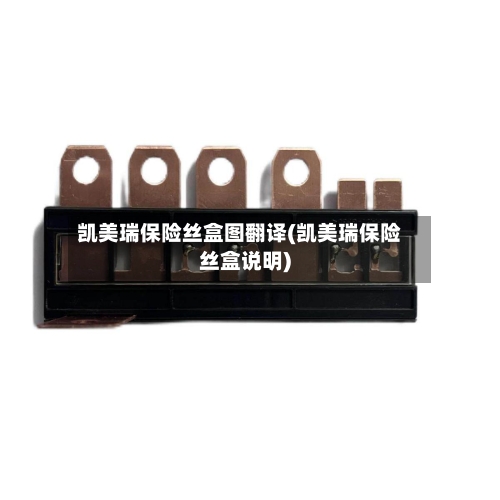凯美瑞保险丝盒图翻译(凯美瑞保险丝盒说明)-第2张图片