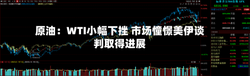 原油：WTI小幅下挫 市场憧憬美伊谈判取得进展-第3张图片