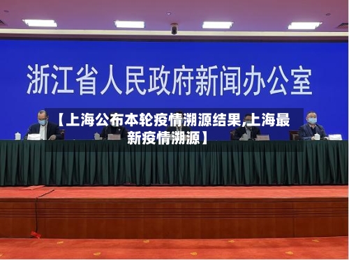 【上海公布本轮疫情溯源结果,上海最新疫情溯源】