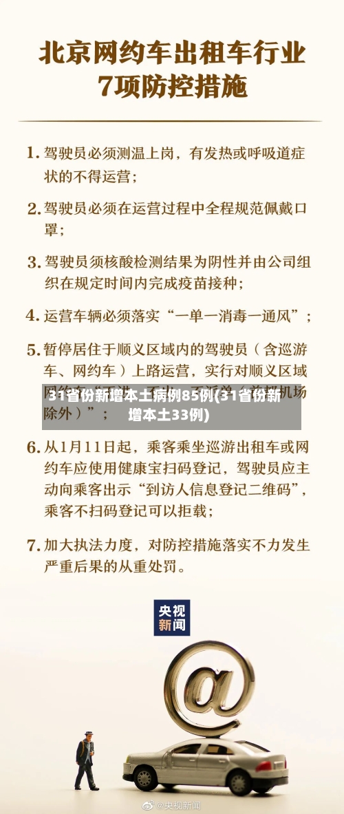 31省份新增本土病例85例(31省份新增本土33例)