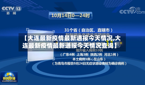 【大连最新疫情最新通报今天情况,大连最新疫情最新通报今天情况查询】