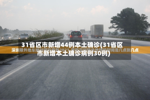 31省区市新增44例本土确诊(31省区市新增本土确诊病例30例)-第3张图片