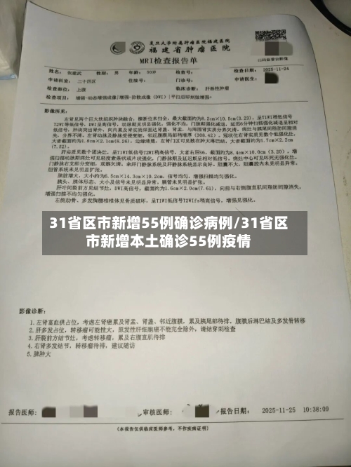 31省区市新增55例确诊病例/31省区市新增本土确诊55例疫情