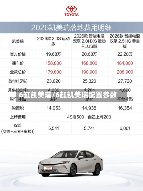 6缸凯美瑞/6缸凯美瑞配置参数