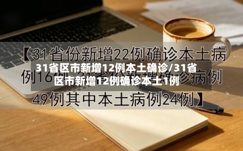 31省区市新增12例本土确诊/31省区市新增12例确诊本土1例