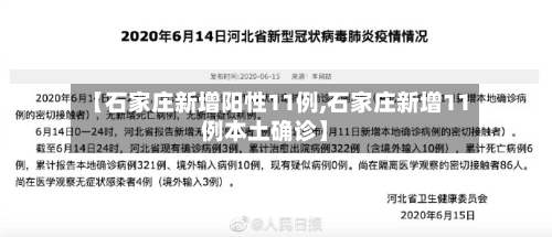 【石家庄新增阳性11例,石家庄新增11例本土确诊】