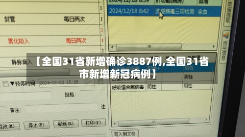 【全国31省新增确诊3887例,全国31省市新增新冠病例】