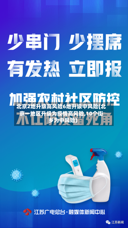 北京2地升级高风险6地升级中风险(北京一地区升级为疫情高风险,10个街乡为中风险)