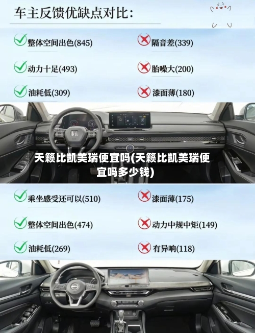 天籁比凯美瑞便宜吗(天籁比凯美瑞便宜吗多少钱)