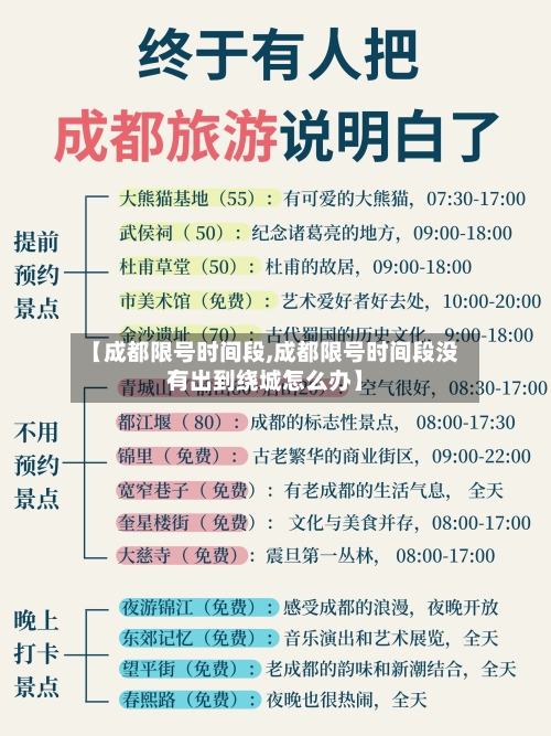 【成都限号时间段,成都限号时间段没有出到绕城怎么办】