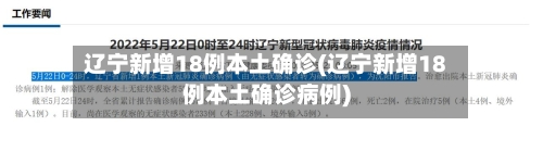 辽宁新增18例本土确诊(辽宁新增18例本土确诊病例)
