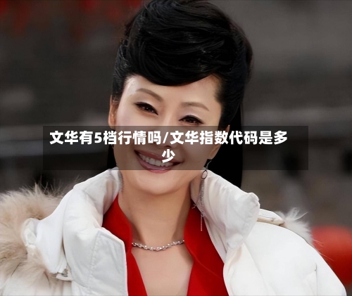 文华有5档行情吗/文华指数代码是多少