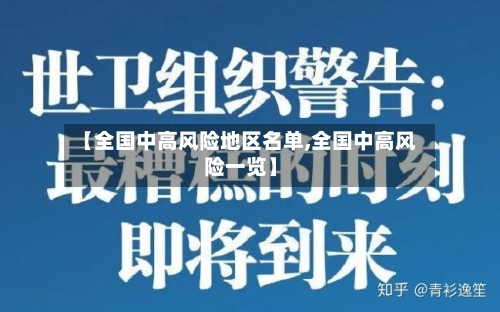 【全国中高风险地区名单,全国中高风险一览】
