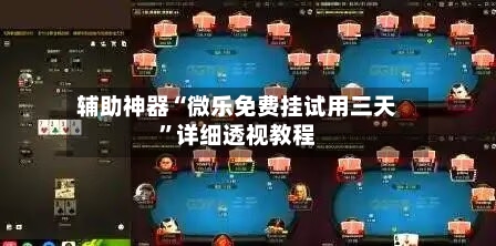 辅助神器“微乐免费挂试用三天”详细透视教程