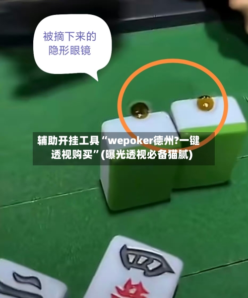 辅助开挂工具“wepoker德州?一键透视购买”(曝光透视必备猫腻)