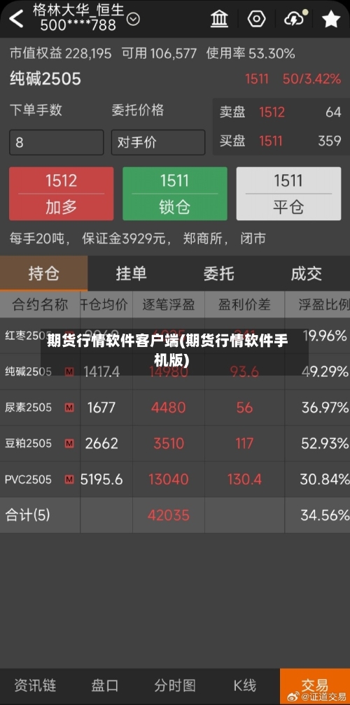 期货行情软件客户端(期货行情软件手机版)