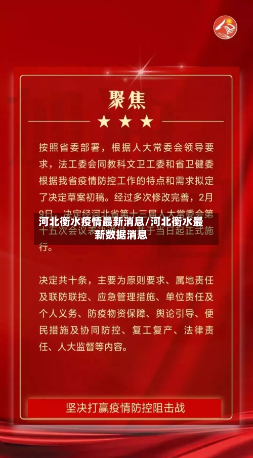 河北衡水疫情最新消息/河北衡水最新数据消息