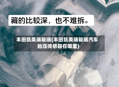 丰田凯美瑞骏瑞(丰田凯美瑞骏瑞汽车胎压传感器在哪里)