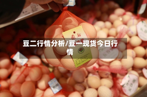 豆二行情分析/豆一现货今日行情