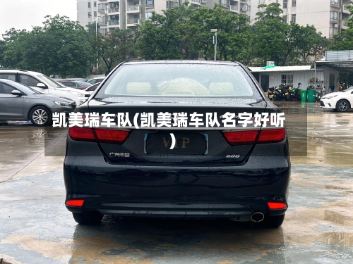凯美瑞车队(凯美瑞车队名字好听)