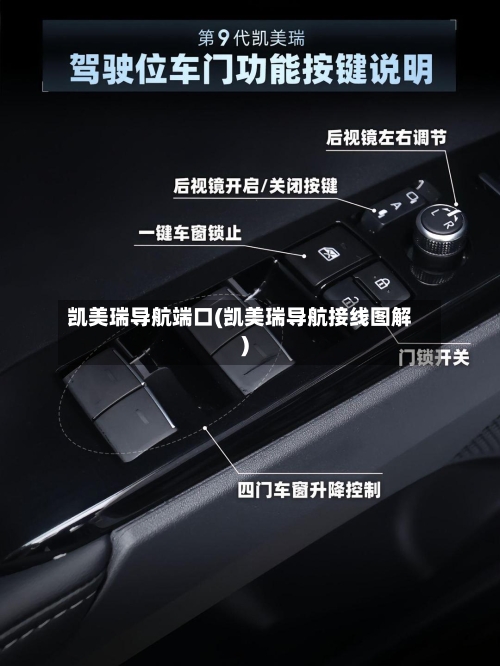 凯美瑞导航端口(凯美瑞导航接线图解)