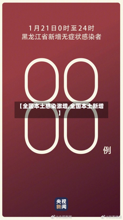 【全国本土感染激增,全国本土新增】