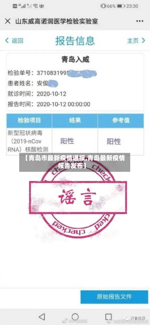 【青岛市最新疫情通报,青岛最新疫情报告发布】